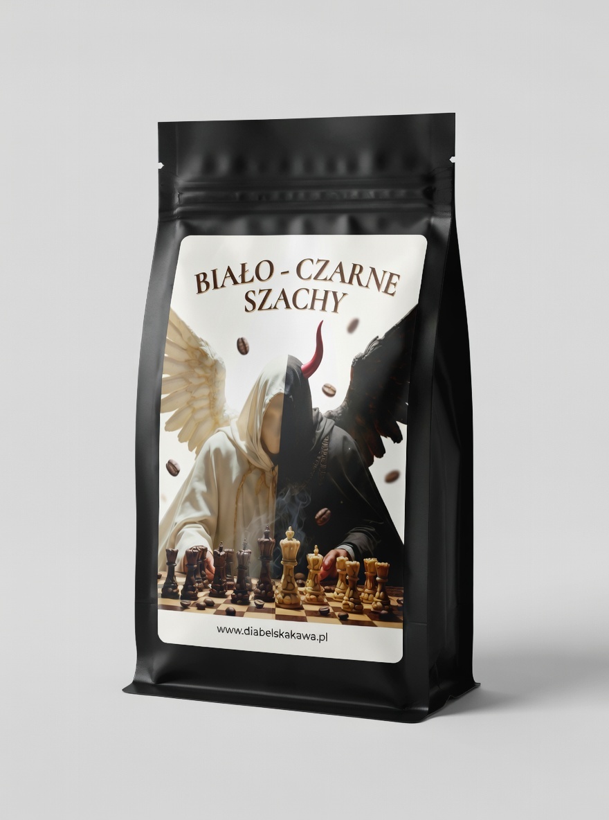BIAŁO CZARNE SZACHY - obrazek 3