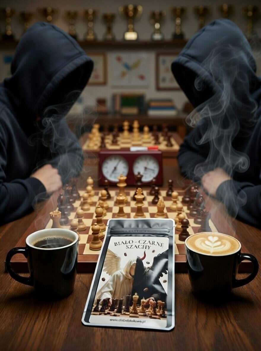 BIAŁO CZARNE SZACHY