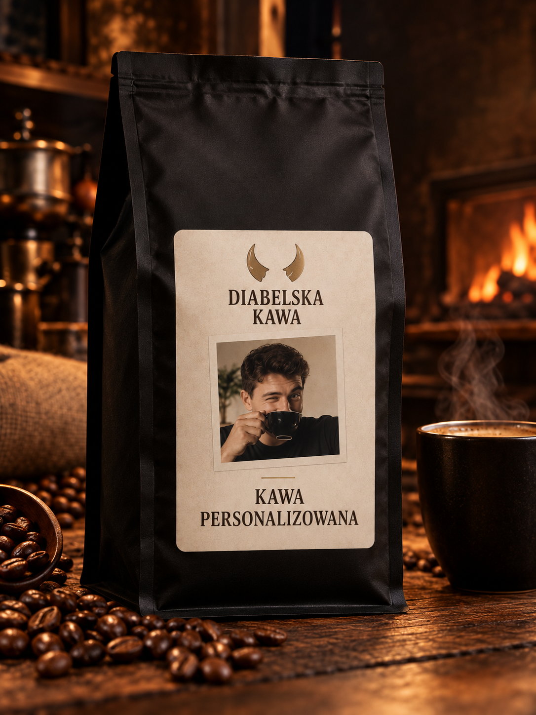 Kawa personalizowana